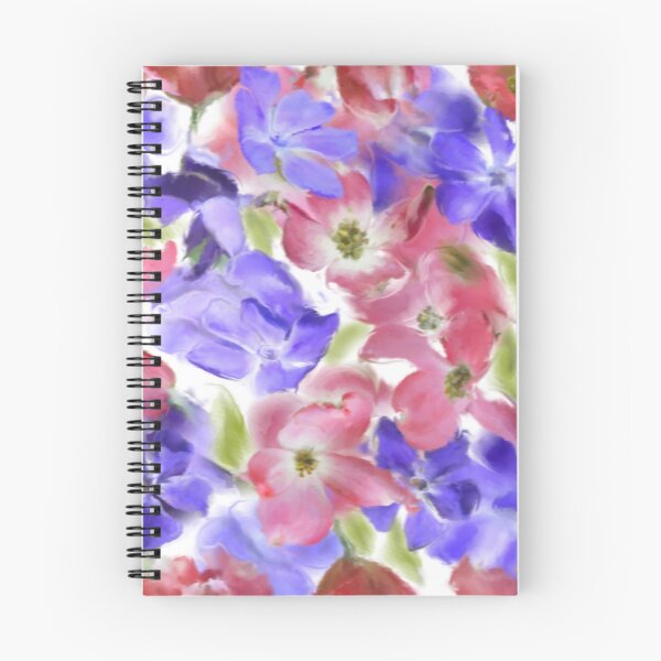 Item preview, Myrtle Vinca Minor Dogwood Watercolor Pattern  Design  designed and sold by Tina Veenstra.