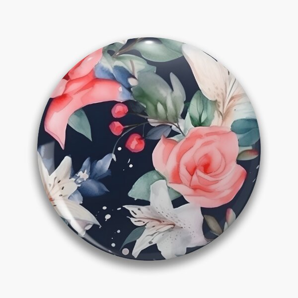 Artikelvorschau, Floral Symphony: Ein Blumenmuster-Design für alltägliche Eleganz entworfen und verkauft von tripanthias.
