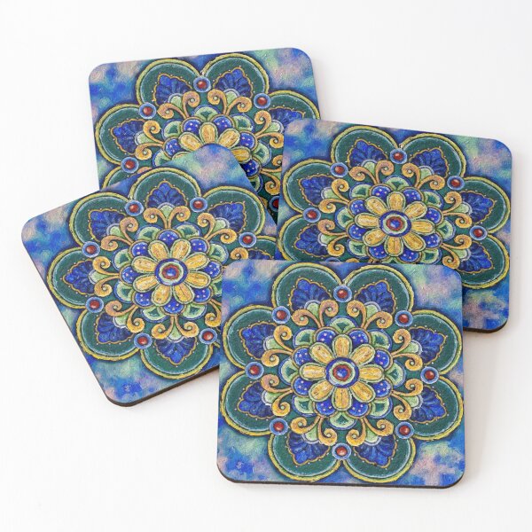 Item preview, Sky Blue Mandala designed and sold by Anas Arts.