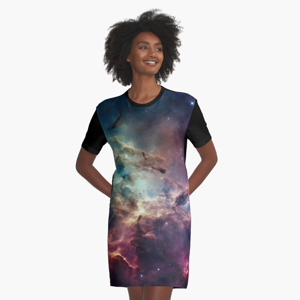 Item preview, Graphic T-Shirt Dress designed and sold by futureimaging.