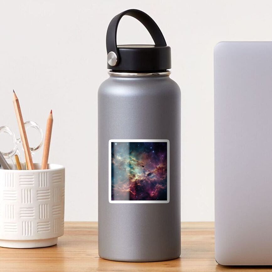 Item preview, Glossy Sticker designed and sold by futureimaging.