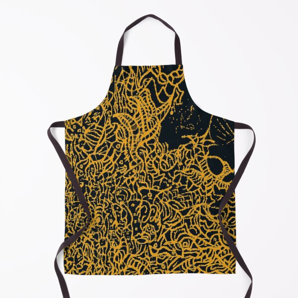 Item preview, The Uprising, Orange And Black Abstract Art designed and sold by ubustudio.