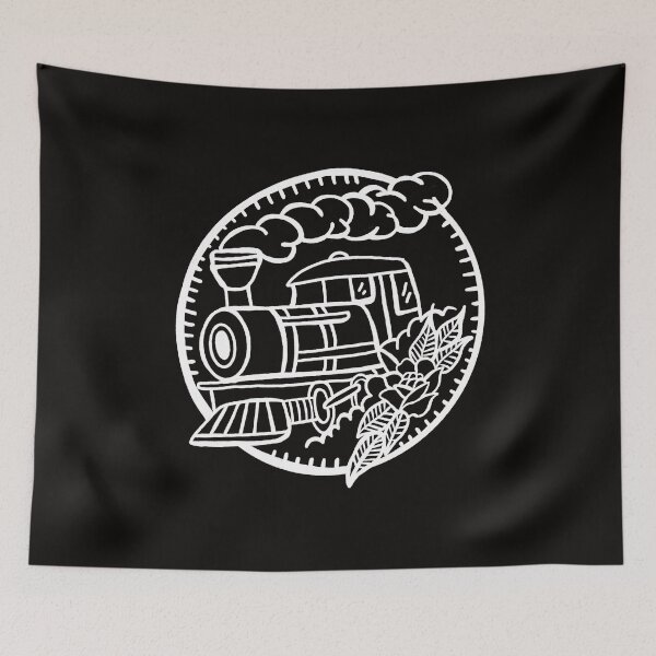 Item preview, railway trains trains spain railway design vintage cool railway track designed and sold by frikitren.