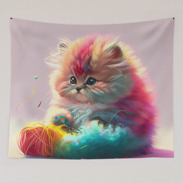 Item preview, Fluffy Kitten #14 designed and sold by Carmillai.