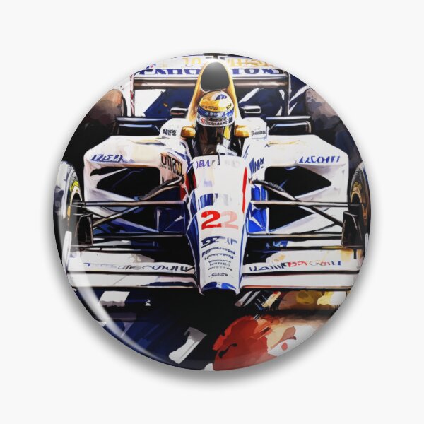 Item preview, Nigel Mansell 1992 Williams FW14B F1 Watercolour Painting Print    designed and sold by PicTechNowArt.