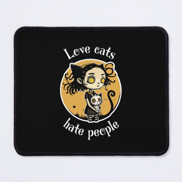 Item preview, Love cats, hate people designed and sold by pxdg.