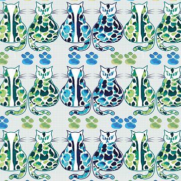 Imagen de la obra Gatitos de colores de bertelv