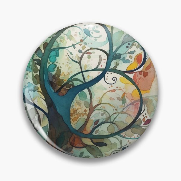 Item preview, 011 Dreamy Watercolor Nature designed and sold by nikoart001.