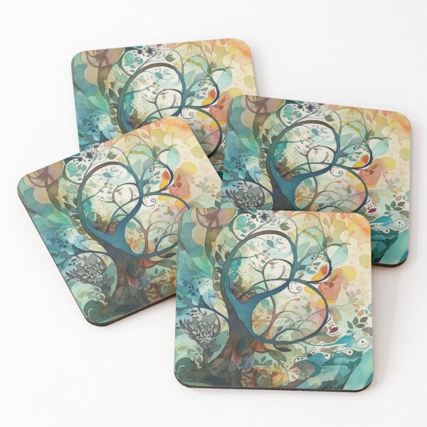 Item preview, 011 Dreamy Watercolor Nature designed and sold by nikoart001.