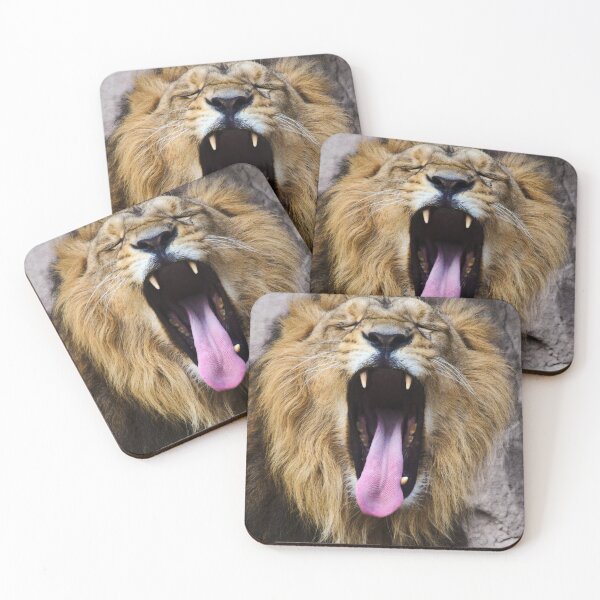 Item preview, tired lion designed and sold by frankuffmann.
