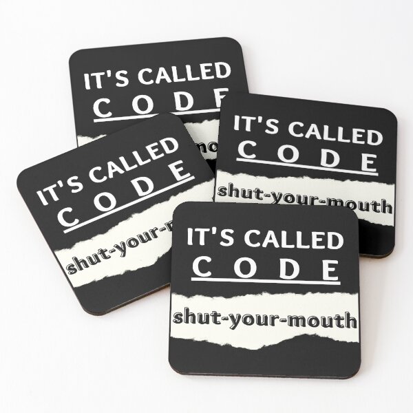 Item preview, It’s called code shut-your-mouth Stranger Things designed and sold by abrill-official.
