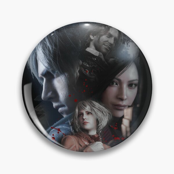 Resident Evil Ada Wong 1.75 Enamel Pin or Magnet 