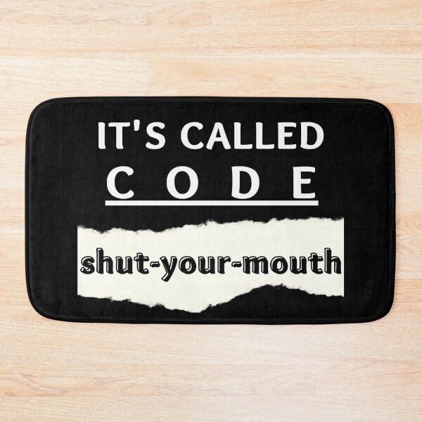 Item preview, It’s called code shut-your-mouth Stranger Things designed and sold by abrill-official.