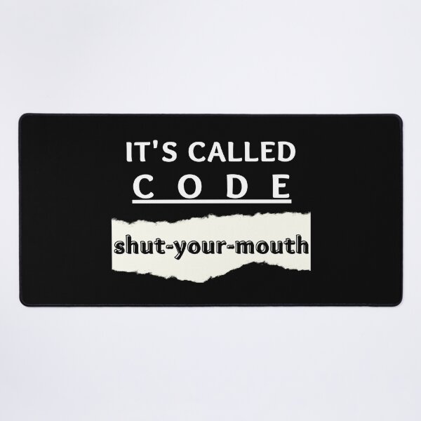 Item preview, It’s called code shut-your-mouth Stranger Things designed and sold by abrill-official.