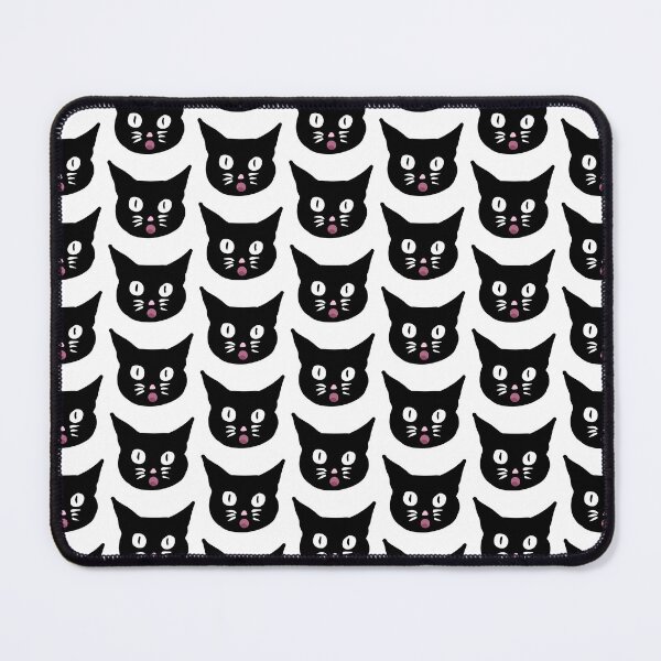 Item preview, Surprised Cat Pattern / Funny and Shocked Kitten Face Illustration designed and sold by impressionofmel.