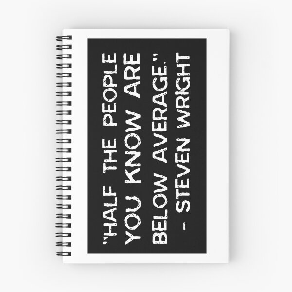 Item preview, Half the People You Know - Steven Wright designed and sold by David Bath.