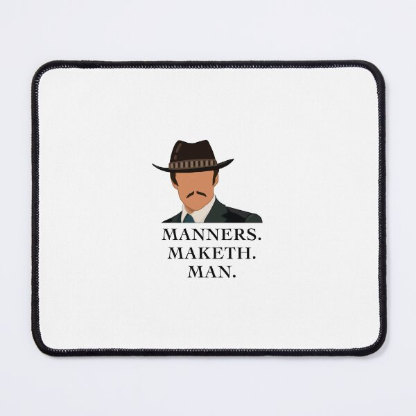 Item preview, Pedro Pascal - Manners Maketh Man designed and sold by Khiarix.