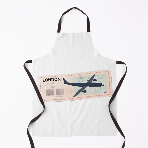 Item preview, London Plane Ticket designed and sold by ericgustafsson.