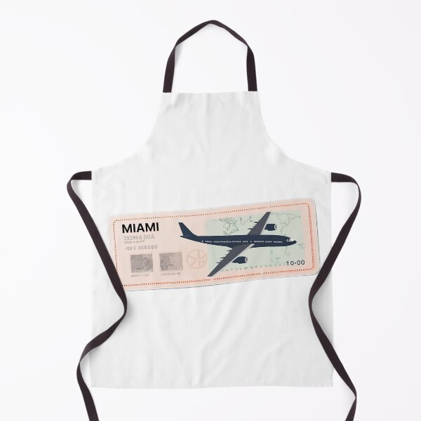 Item preview, Miami Plane Ticket designed and sold by ericgustafsson.