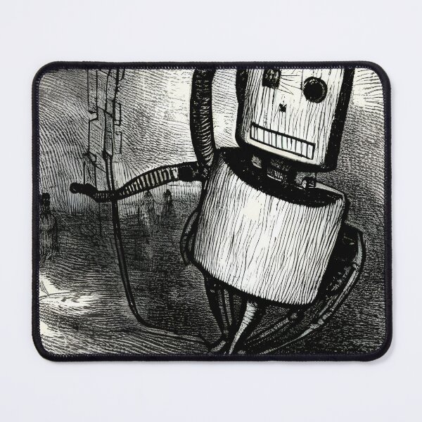 Item preview, Robot in the style of famous art. designed and sold by CRAFTER-MEDIA.