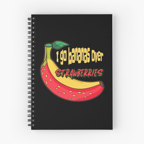 Item preview, I Go Bananas Over Strawberries designed and sold by GrumpyFella.