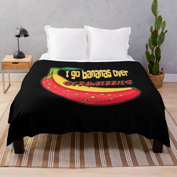 Item preview, I Go Bananas Over Strawberries designed and sold by GrumpyFella.