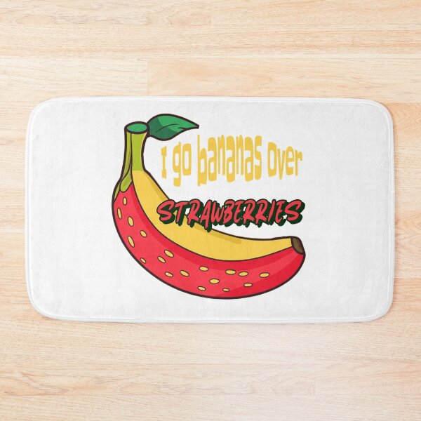 Item preview, I Go Bananas Over Strawberries designed and sold by GrumpyFella.