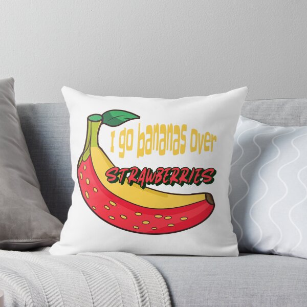 Item preview, I Go Bananas Over Strawberries designed and sold by GrumpyFella.