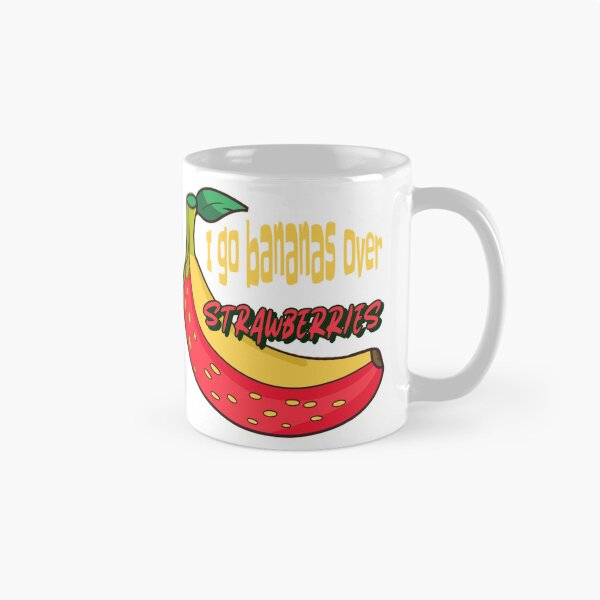 Item preview, I Go Bananas Over Strawberries designed and sold by GrumpyFella.