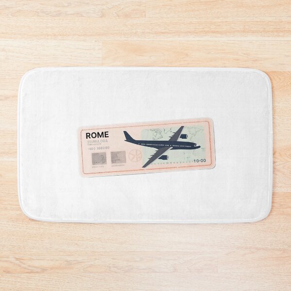 Item preview, Rome Plane Ticket designed and sold by ericgustafsson.