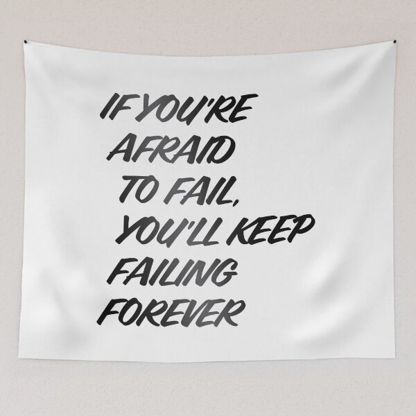 Item preview, If you're afraid to fail designed and sold by Grav1n.