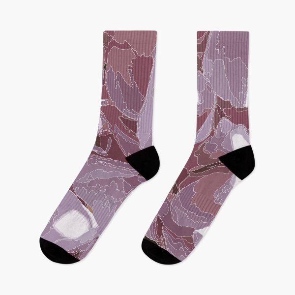 Item preview, pink and purple flower petals designed and sold by SunGraphicArt.