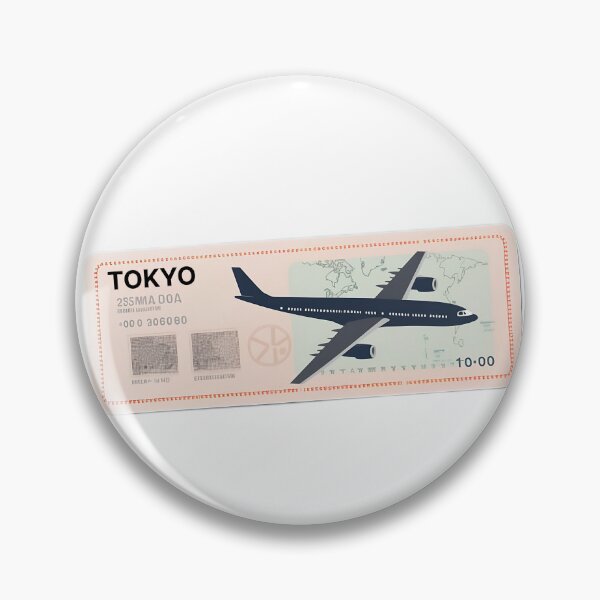 Artikelvorschau, Tokio Flugticket entworfen und verkauft von ericgustafsson.