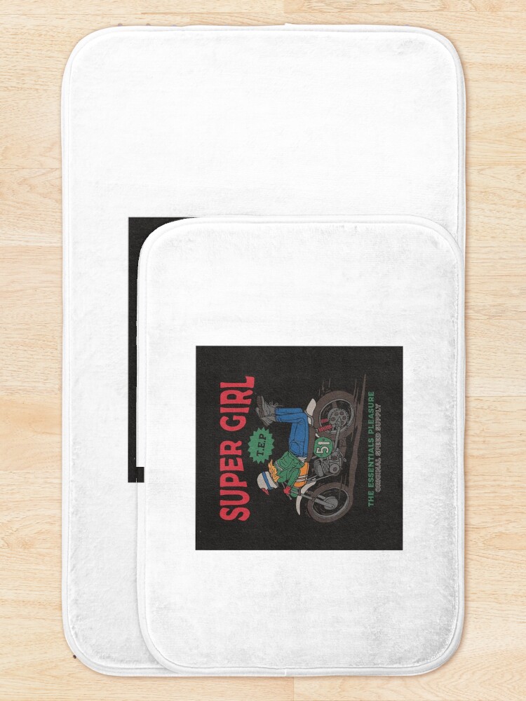 Thumbnail 5 of 6, Bath Mat, scrib designed and sold by asherjonas.