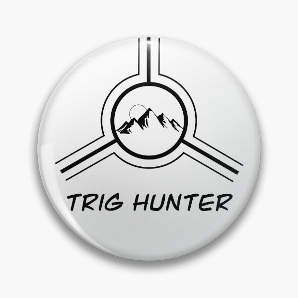 Item preview, Trig point hunter hunting explorer graphic wording designed and sold by SoulTrekking.