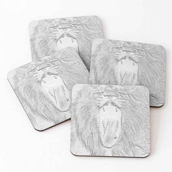 Item preview, Relief Tired Lion designed and sold by frankuffmann.