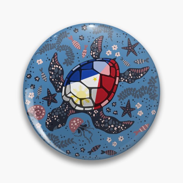 Item preview, Philippines turtle Flag - turtle Flag Of Philippines - Gift For Filipino From Philippines - Made in Philippines designed and sold by Fun-World.