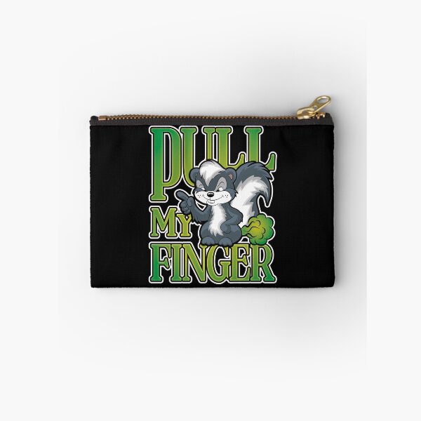 Item preview, Stinky Skunk Pull My Finger Cartoon Fart Joke designed and sold by robimerch.