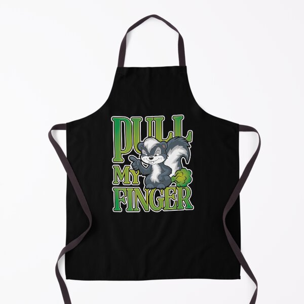 Item preview, Stinky Skunk Pull My Finger Cartoon Fart Joke designed and sold by robimerch.