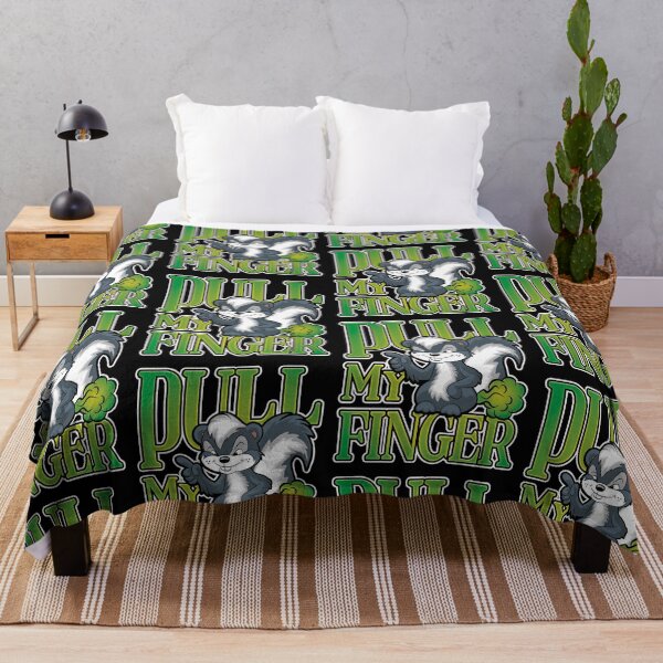 Item preview, Stinky Skunk Pull My Finger Cartoon Fart Broma designed and sold by robimerch.