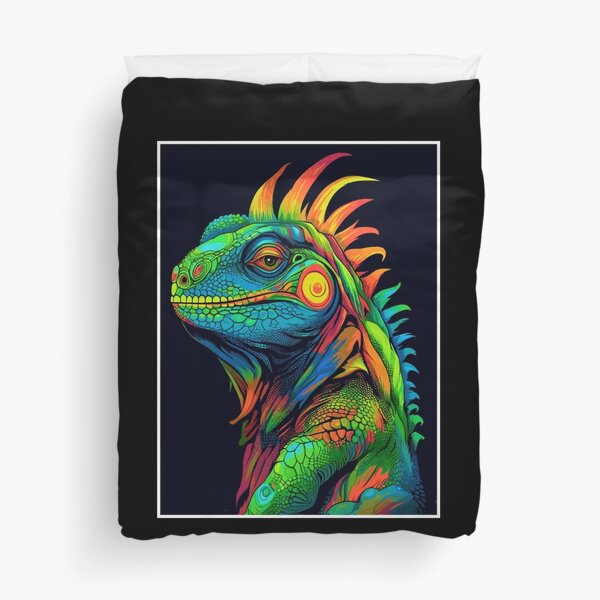 Item preview, Colourful Marine Iguana designed and sold by TooCuteStudio.