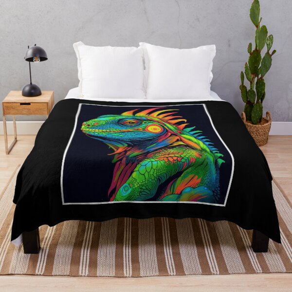 Item preview, Colourful Marine Iguana designed and sold by TooCuteStudio.
