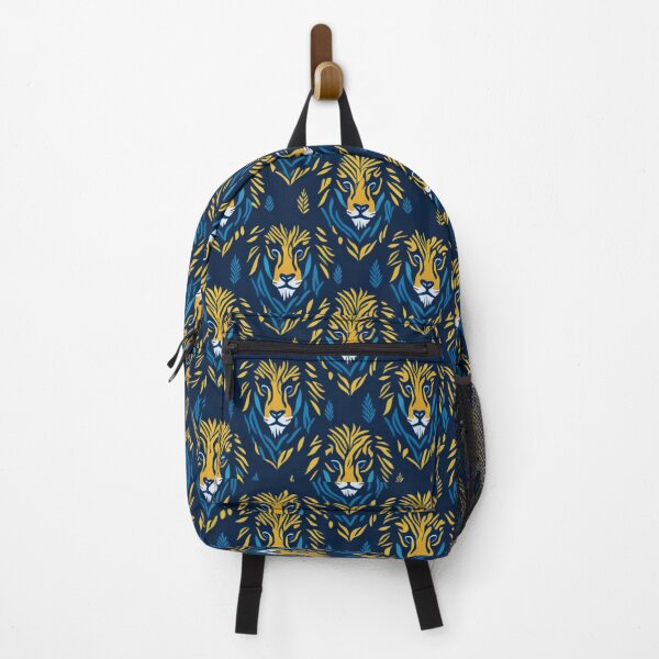 Item preview, GOLD AND BLUE LIONS designed and sold by HUSTLE-N-FAITH.