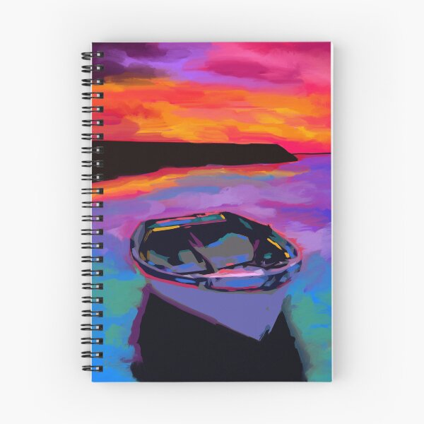 Item preview, Contemporary Boat Painting  designed and sold by Nora Gad.