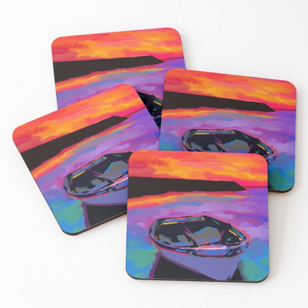 Item preview, Contemporary Boat Painting  designed and sold by Nora Gad.
