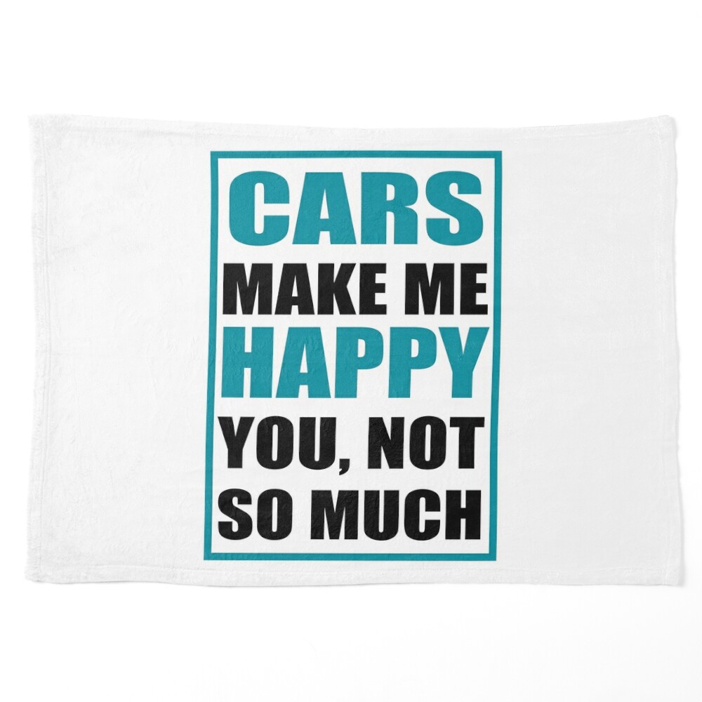 Car Gifts For Men Cars Make Me Happy  Art Board Print for Sale by  AlphaDist2