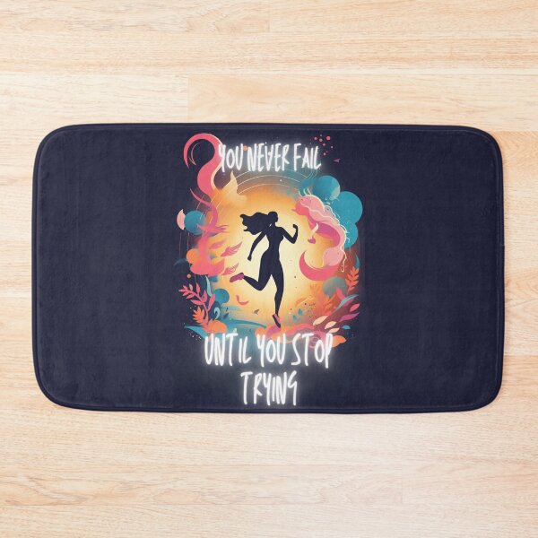 Item preview, You Never Fail Until You Stop Trying designed and sold by letsgetinspired.