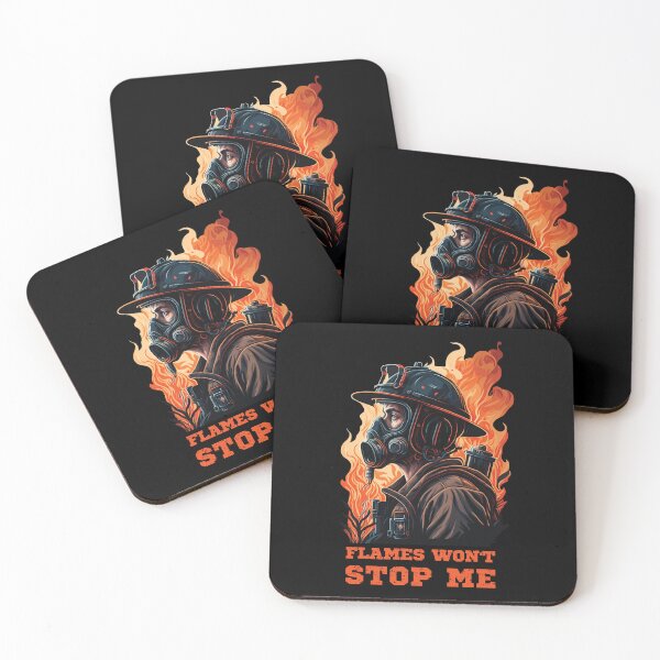 Item preview, Fireman with flames won't stop me designed and sold by Gerald Waters.