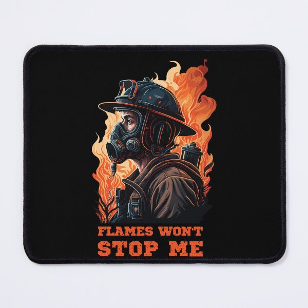 Item preview, Fireman with flames won't stop me designed and sold by Gerald Waters.