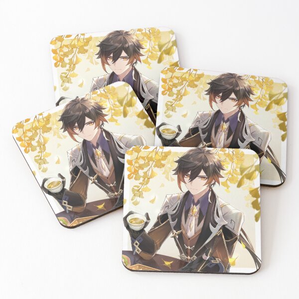 Item preview, Zhongli Genshin impact official art designed and sold by NamG7.